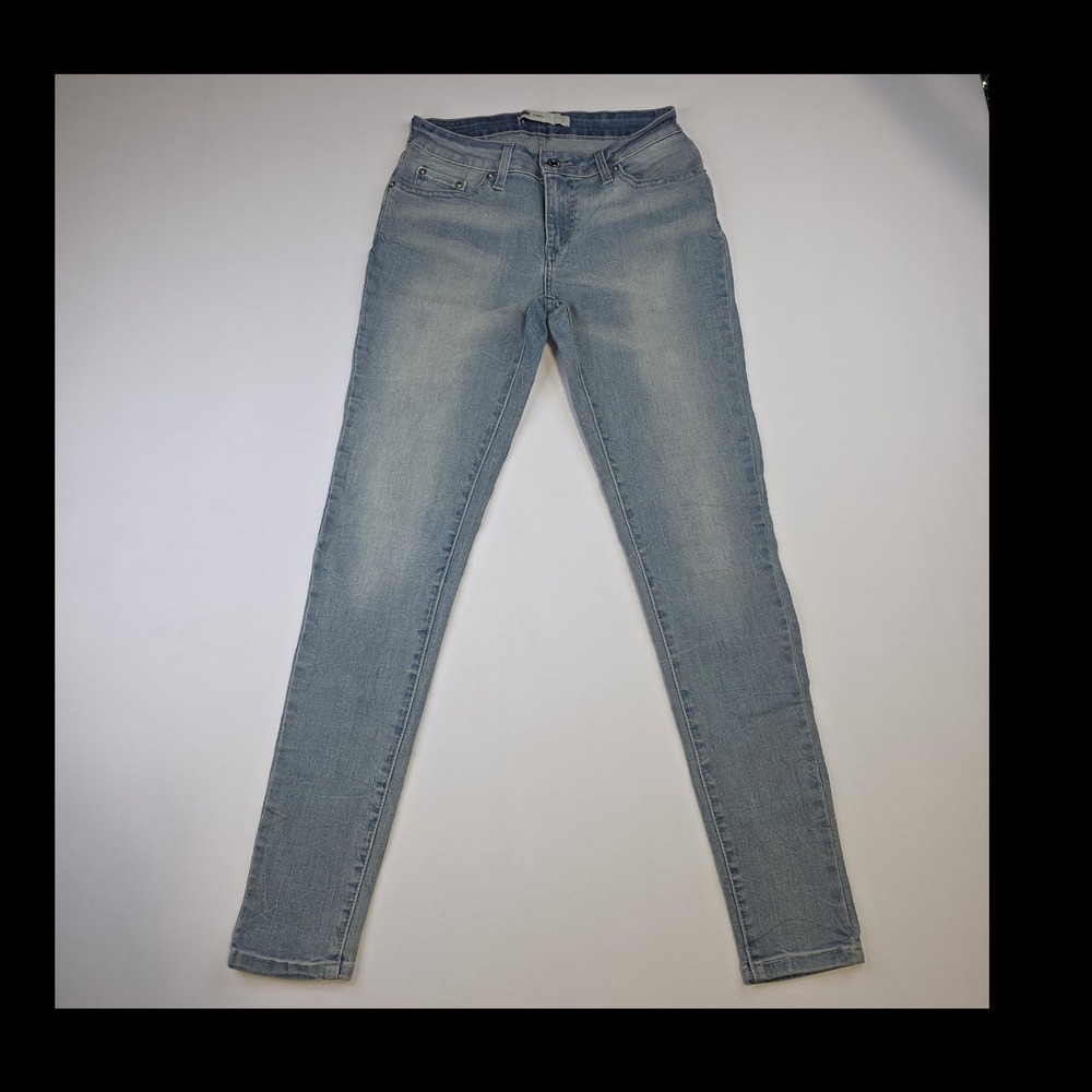 Levi's 710 Super Skinny Jeans Women's W28 L30 Light Wash Stretch Denim